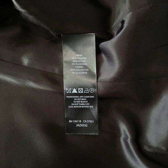 EVER NEW MELBOURNE BLACK MILITARY CROPPED BLAZER - 2 - Picture 9 of 9